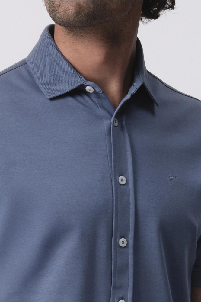 FRANCHOCHAMP POLO KM 096120 3702 BLUE FUSION